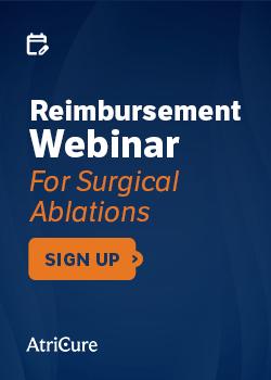 Reimbursement Webinar for surgical ablations