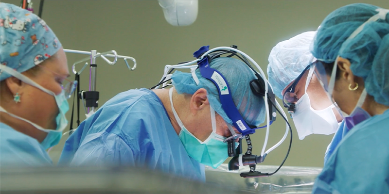 OR with surgeon and providers